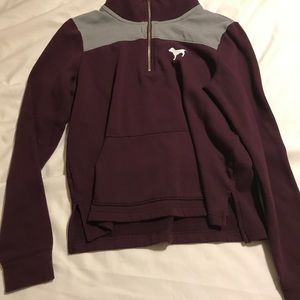 Quarter zip sweatshirt